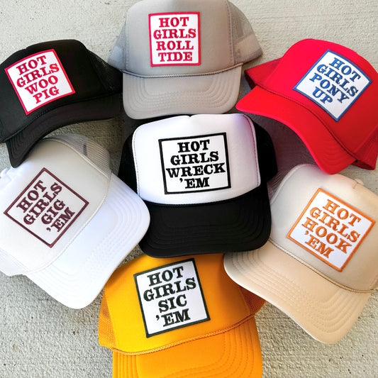 Hot Girls Gameday Trucker Hat