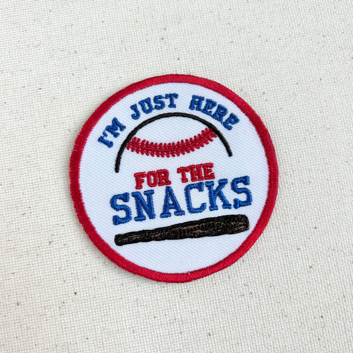 Here For The Snacks Patch