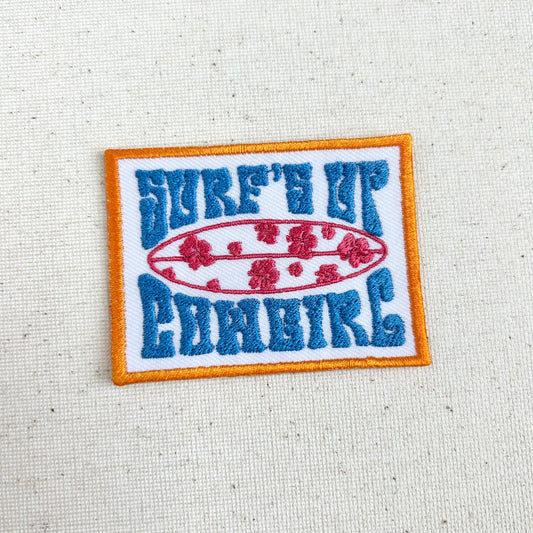 Surf’s Up Cowgirl Patch