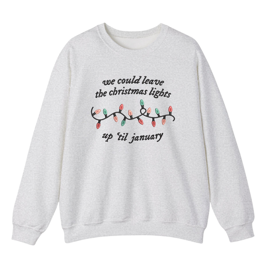 Christmas Lights Crewneck